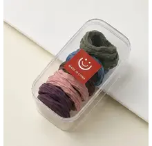 Stretchable Silky Hair Ties 10-Pc Set | 40S746 -Multi