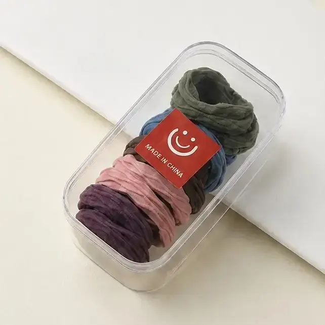 Stretchable Silky Hair Ties 10-Pc Set | 40S746 -Multi