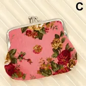 Vintage Floral Lock Small Pouch | 40P647 Pink