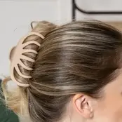 Over Sized Slicked Back Hair Claw Clips | 40H429