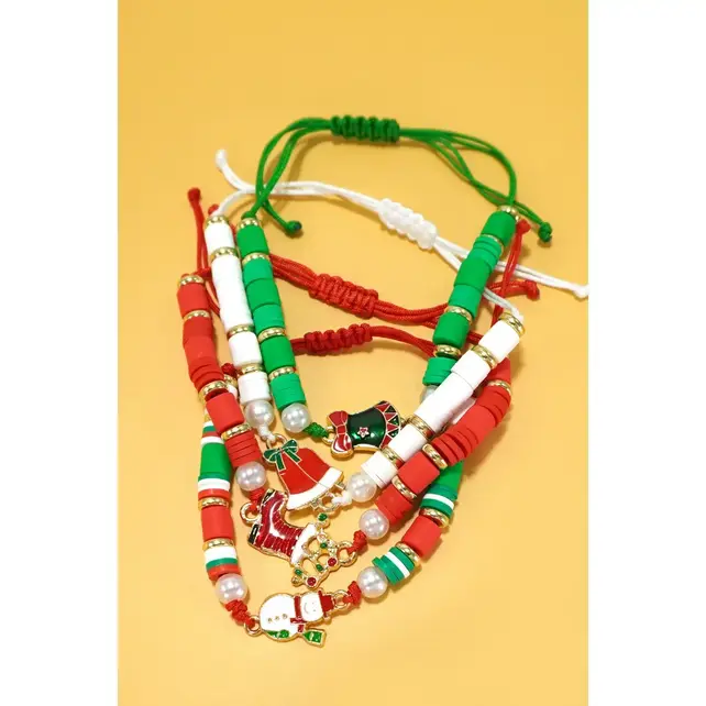 Christmas Heisi Bracelets Set of 4 | 40B121