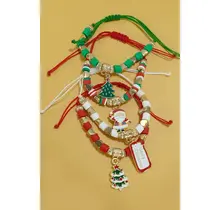 Christmas Heisi Bracelets Set of 4 | 40B121