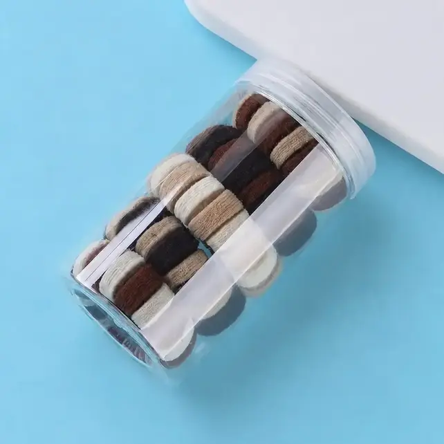 Striped Terry Hair Ties 5-Pc Set | 40S745