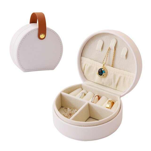 Jewelry Organizer Travel Box Case | 40P645 - White