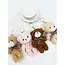 Famous Plush Bear Charm Keychain