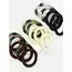 Multi Design Spiral Hair Ties