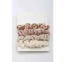 Leopard Scrunchie Set 4 piece