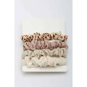 Leopard Scrunchie Set 4 piece