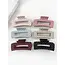Embossed Rectangle Cut Out Glossy Large Hair Claw Sold Each