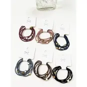 Heart Beaded Basic Hair Tie Set