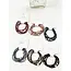 Heart Beaded Basic Hair Tie Set