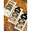 Neutral Color Medium Size Rectangle Hair Claw 3 piece set
