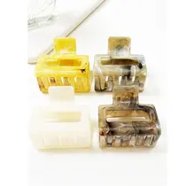 Marbled Duo Medium Hair Claw Clip 2 piece Set