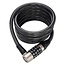 OnGuard Cable with combination lock, 10mm x 4.9' - Black