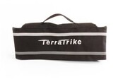 Terratrike Seat Back Bag Black with Silver Logo TT600134 Terratrike Seat Back Bag Black with Silver Logo TT600134