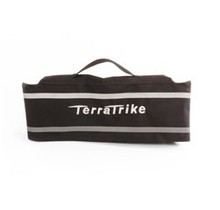 Terratrike Seat Back Bag Black with Silver Logo TT600134