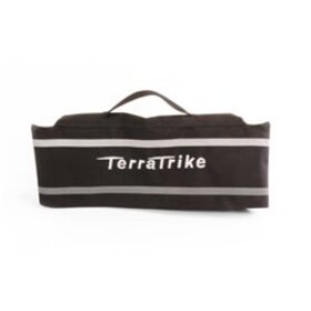 Terratrike Seat Back Bag Black with Silver Logo TT600134