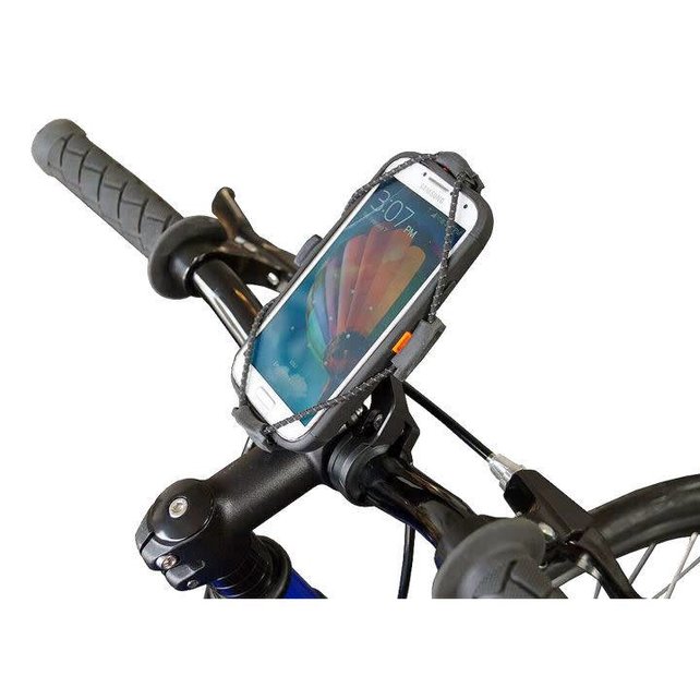 BiKASE ElastoKASE Cell Phone Holder Black BiKASE ElastoKASE Cell Phone Holder Black