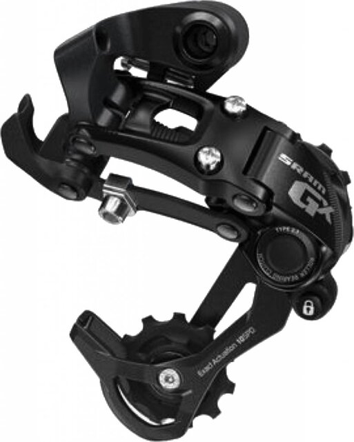 SRAM GX 10 Rear Derailleur 2.1 Long Black 10 speed SRAM GX 10 Rear Derailleur 2.1 Long Black 10 speed