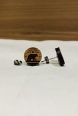 865WOOD 865WOOD - Unique Commemorative Wood Earrings