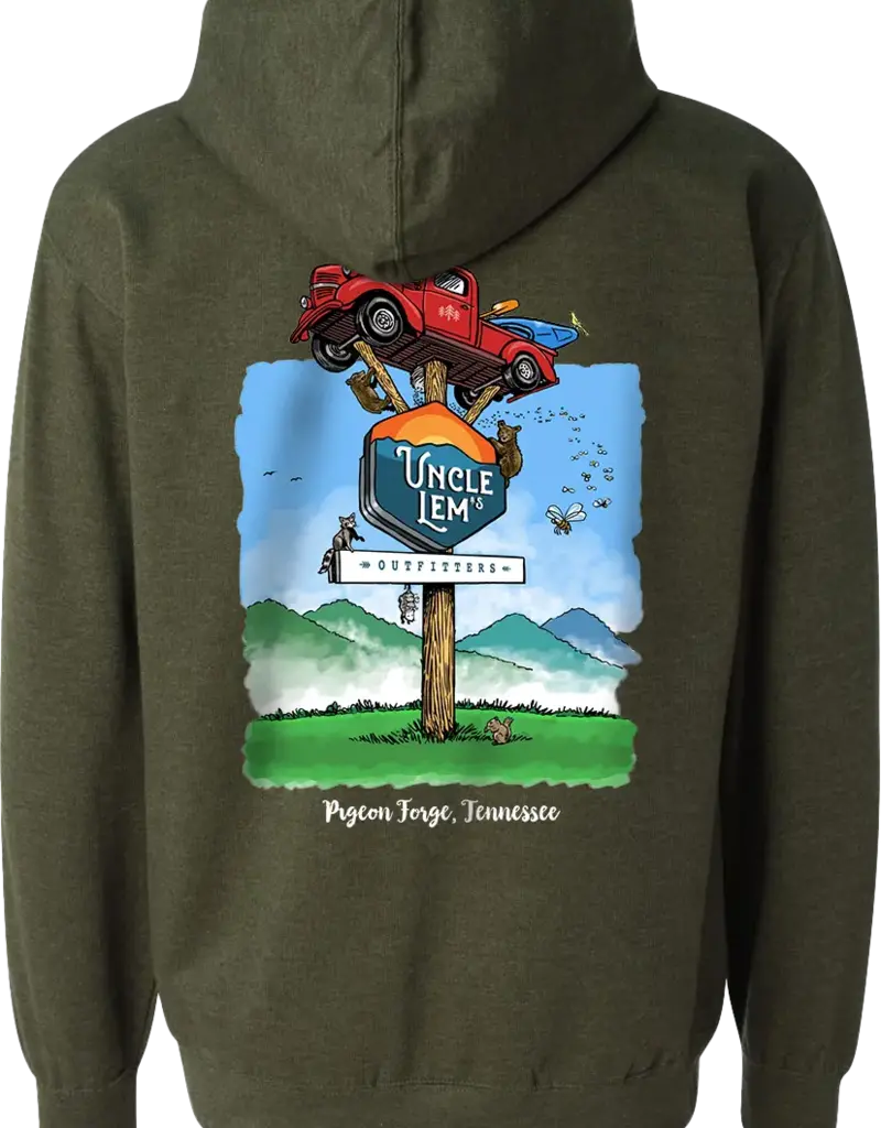 Uncle Lem's UL's Sign Truck Hoodie (SS4500)