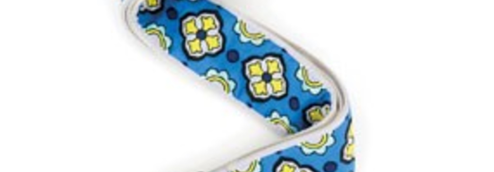 D'addario Blue/ Navy/ Yellow Woven Latin Tile