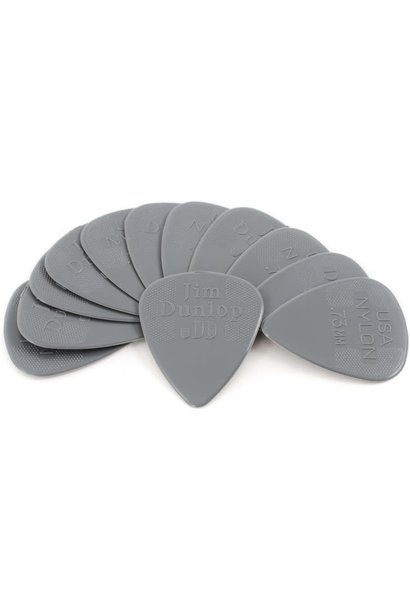 Dunlop Nylon Standard .73mm Pick 12-Pack