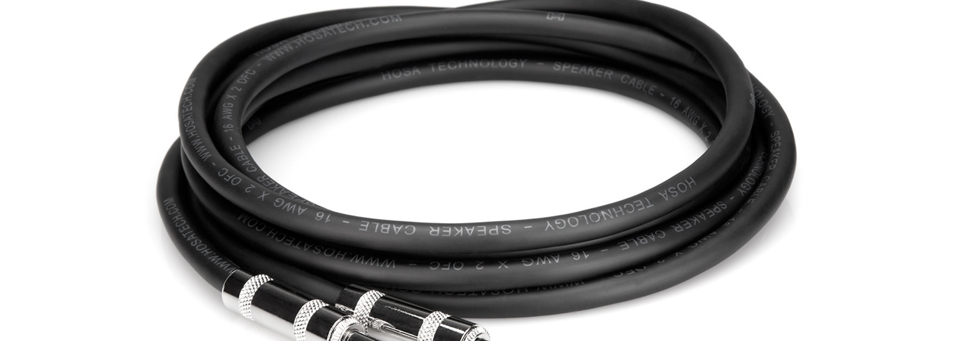 Hosa 15ft Speaker Cable - SKJ-615 1/4 in TS to Same