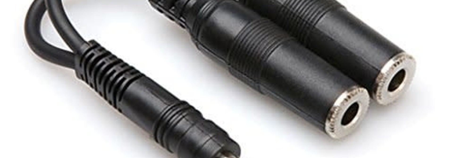 Hosa YPP-118 1/4 in TRS to Dual 1/4 in TRSF