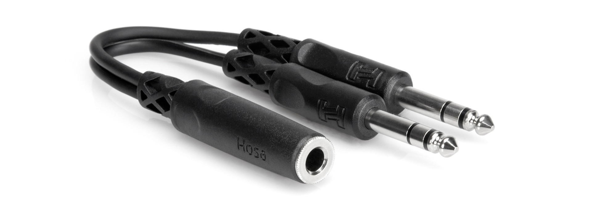 Hosa YPP-308 1/4 in TRSF to Dual 1/4 in TRS