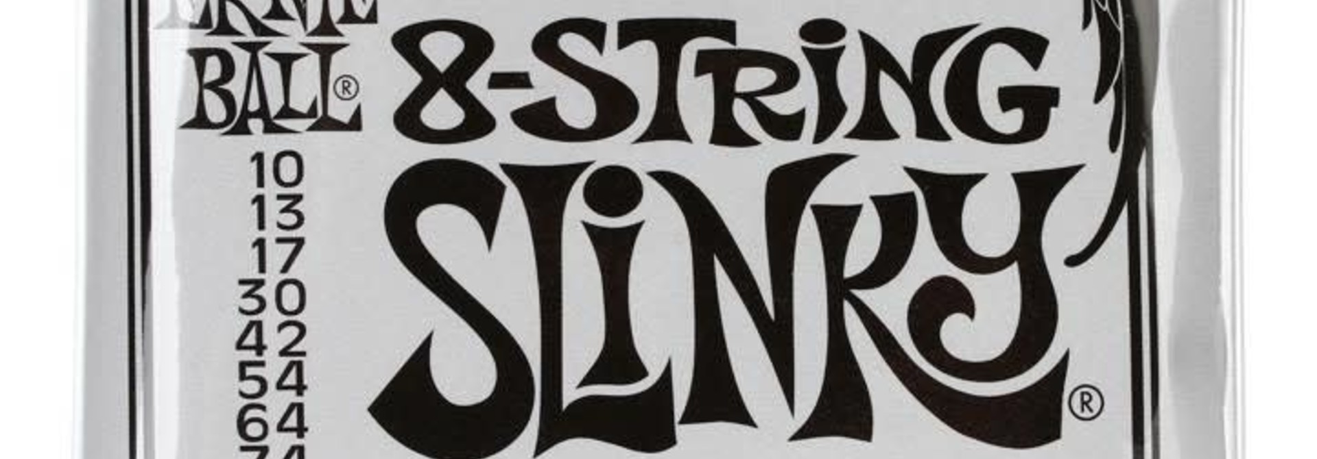 Ernie Ball 8-String Nickel Slinky Guitar Strings (10-74) 2625