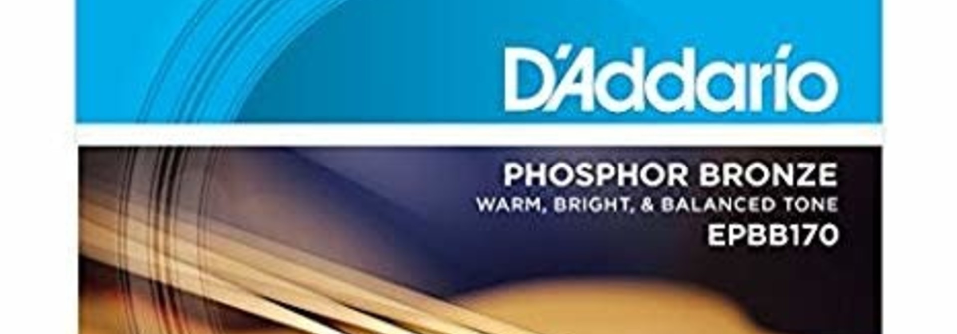 D'addario EPBB170 Phos/Bron Acoustic Bass Strings