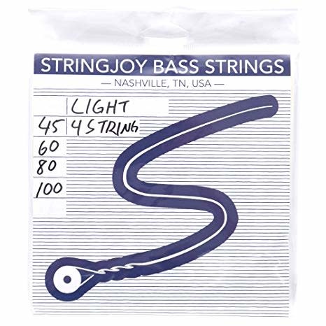 Stringjoy SJ-BA45100 Light Bass Strings (45-100)-1