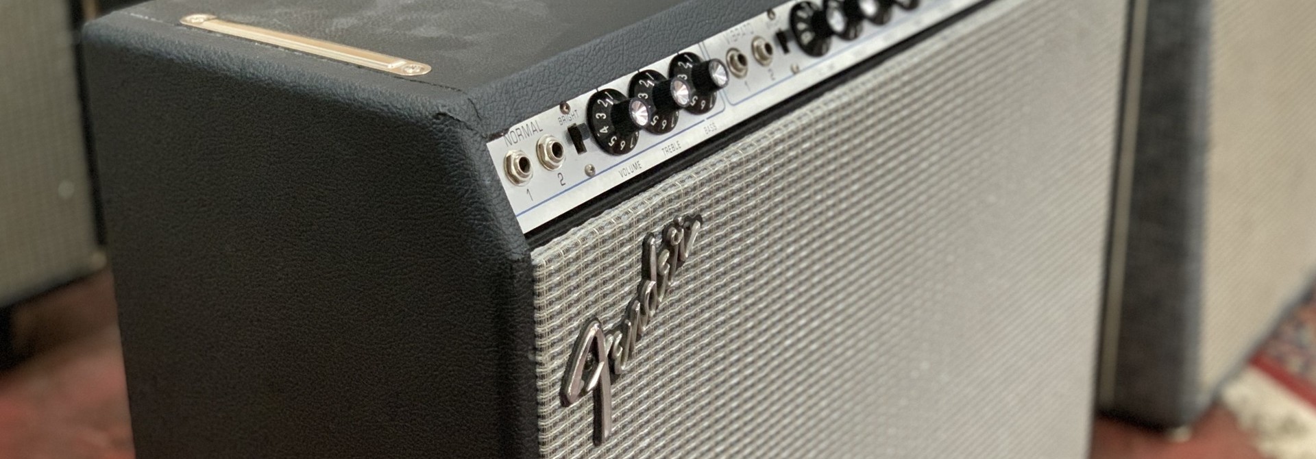Fender '75 Silverface Super Reverb 2x10" (rescue and re-house)