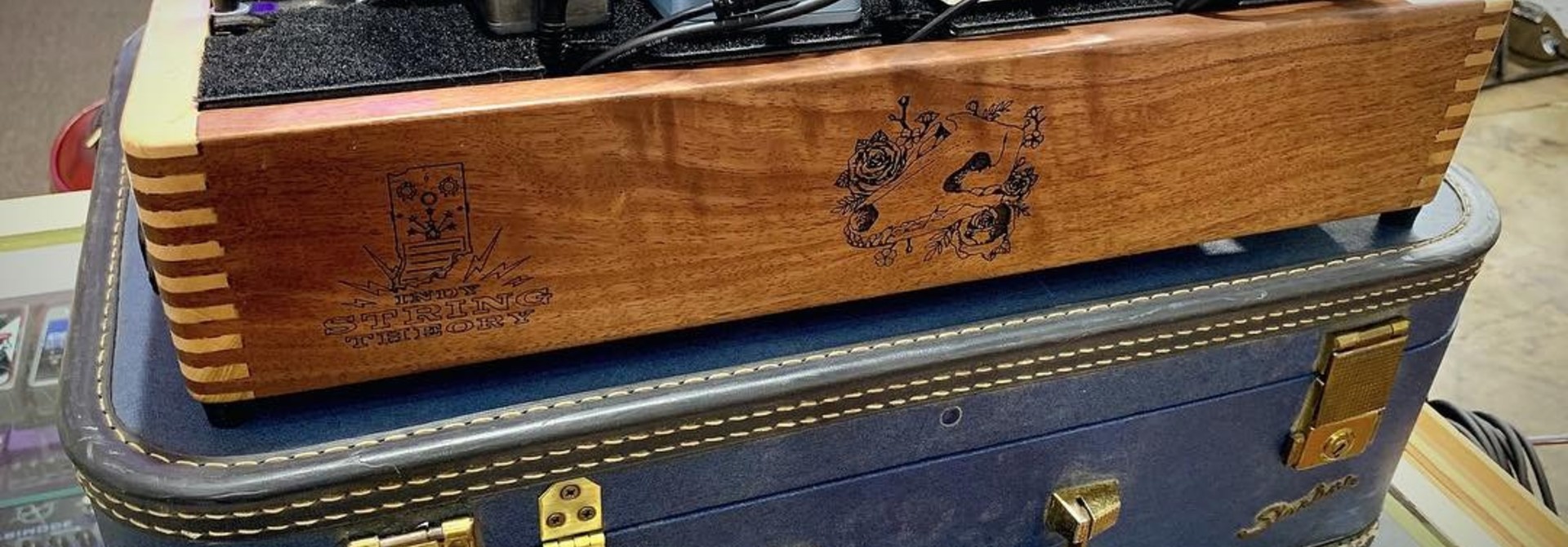 Custom Walnut/Maple 18"x12" S/N. 5