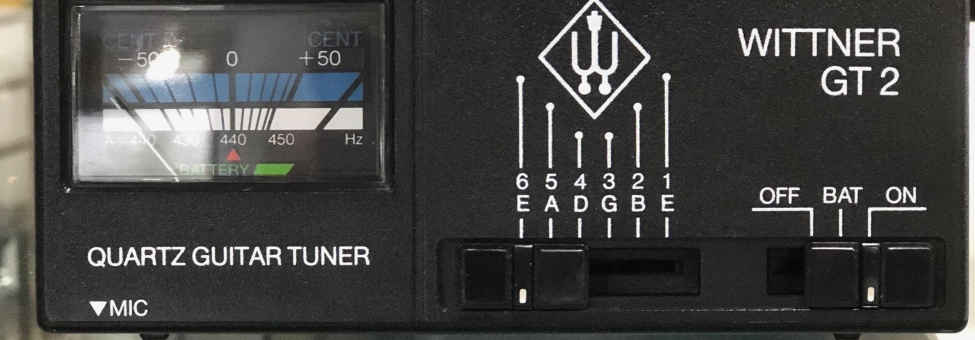 Wittner GT2 Quartz Tuner