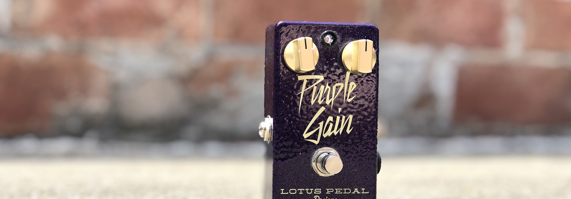 Lotus Pedals Purple Gain