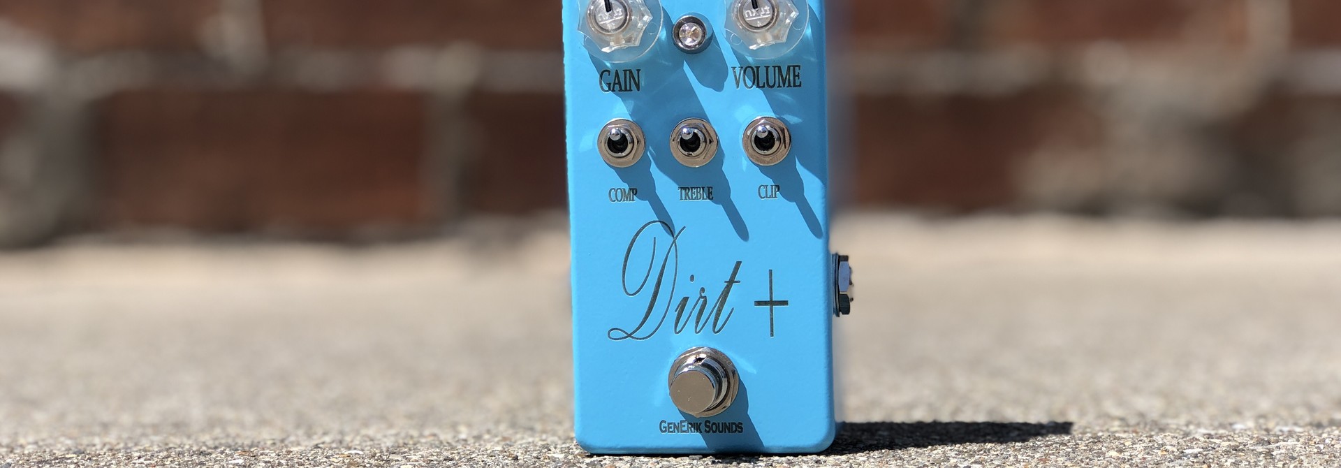 Dirt + Plus - GenErik Sounds Distortion Pedal