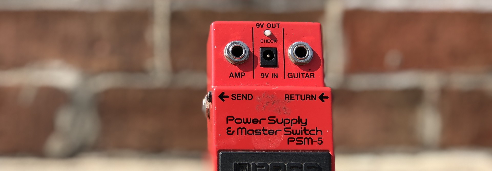 Boss Power Supply & Master Switch PSM-5