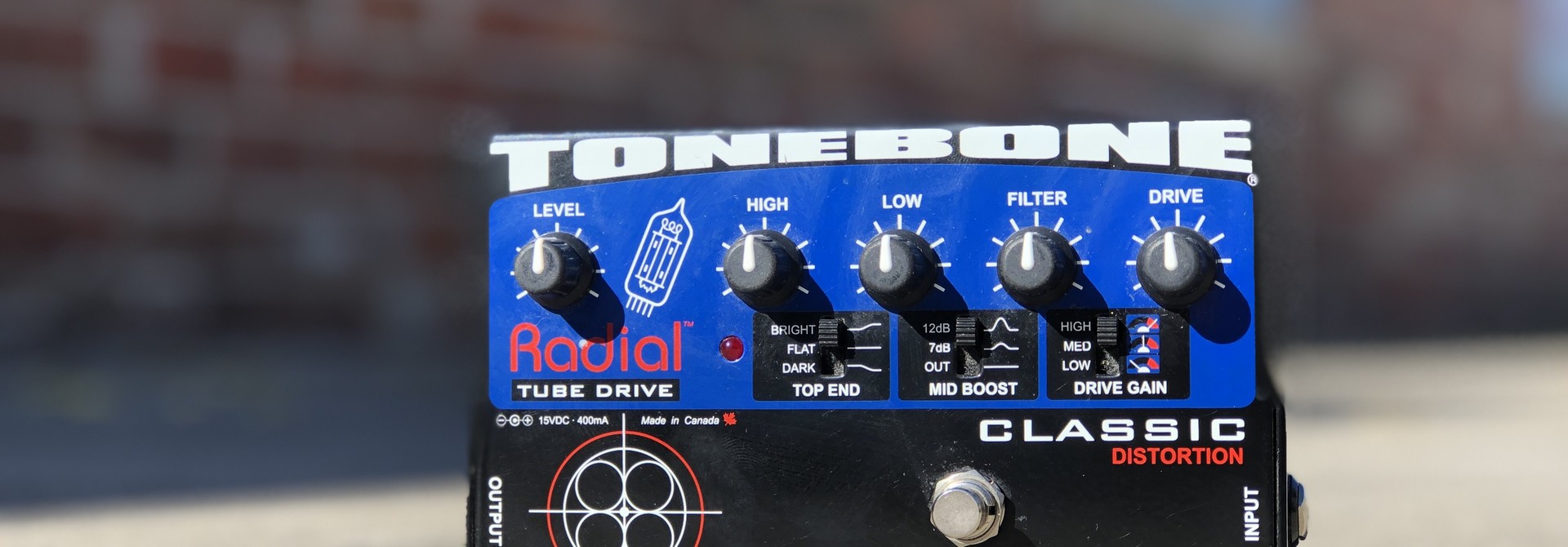 Radial Tonebone Tube Drive Classic Distortion