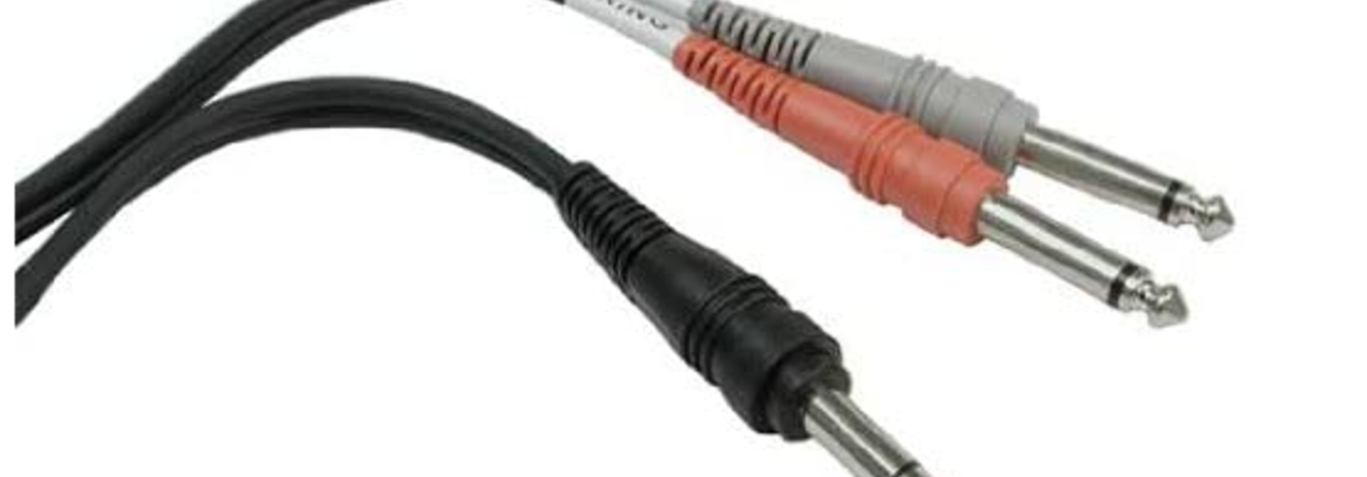 Hosa STP-204 4m 1/4in TRS to Dual 1/4in TS