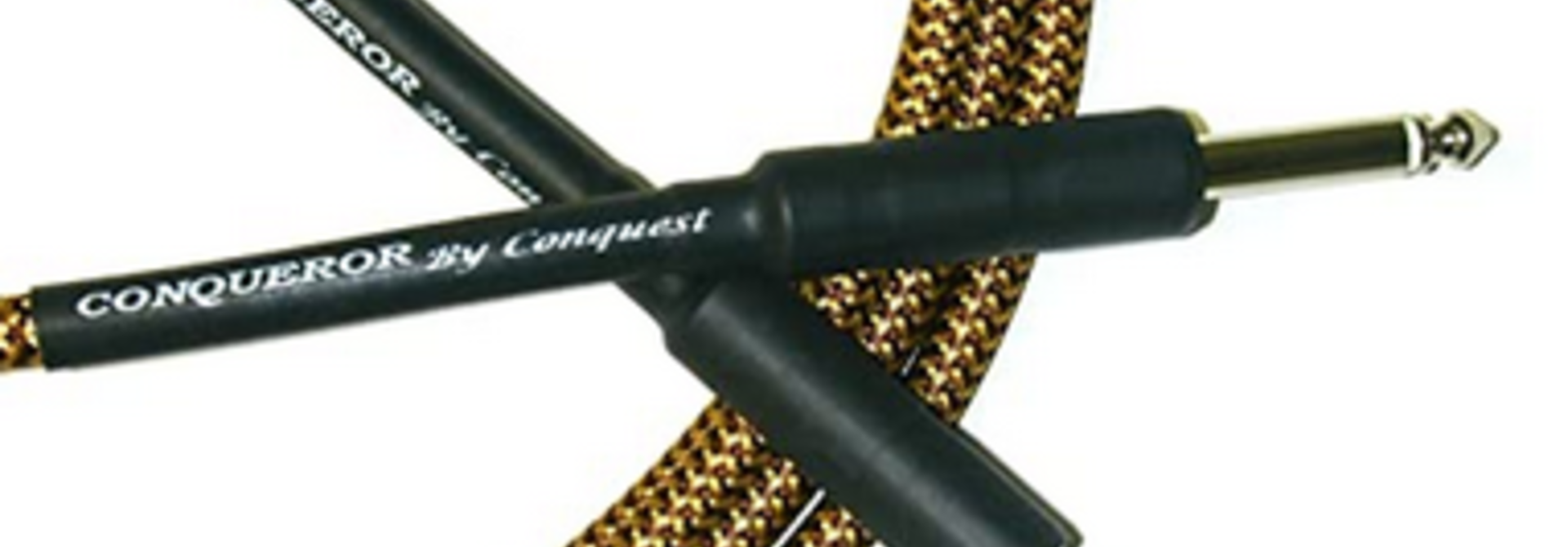 Conquest CIC21-12 Woven Instrument Cable - 21' Str/Str (Tweed)