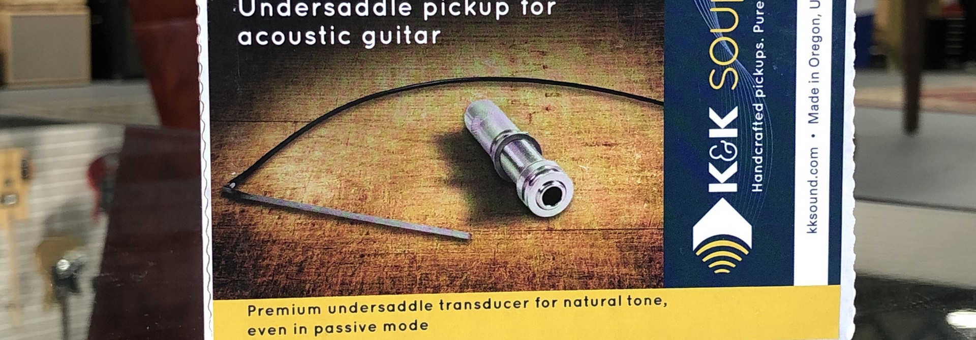 K&K FanTaStick Undersaddle Transducer
