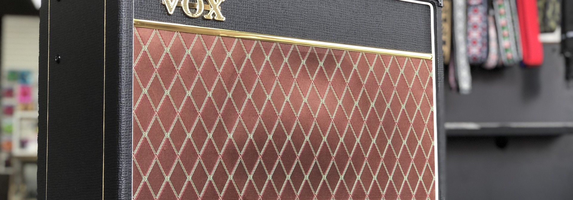 Vox AC15C1X Custom 2-Channel 15-Watt 1x12" Blue Alnico Guitar Combo