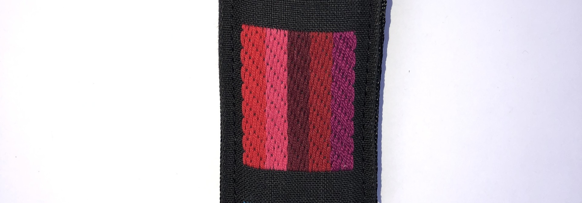 Tremolo Leather Co. Abstract Color Bars Strap