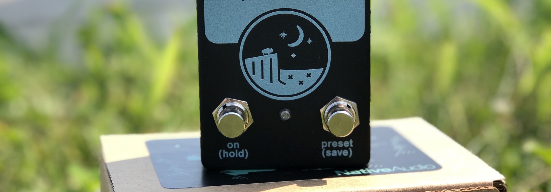 Native Audio Ghost Ridge Reverb Spring Blue