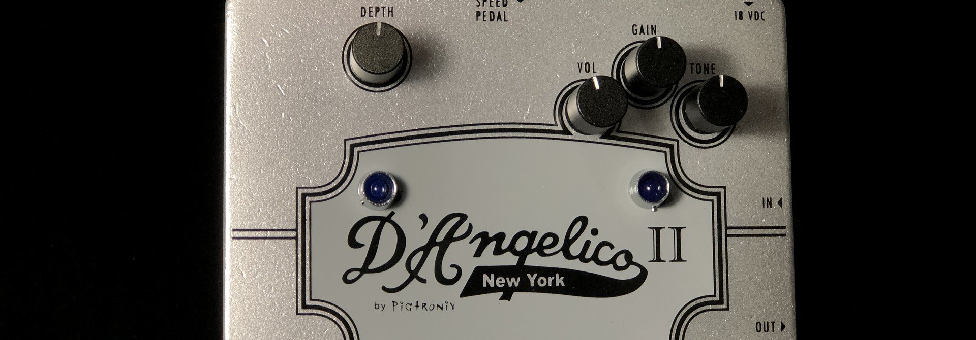 Pigtronix D'Angelico II Chorus & Drive Pedal