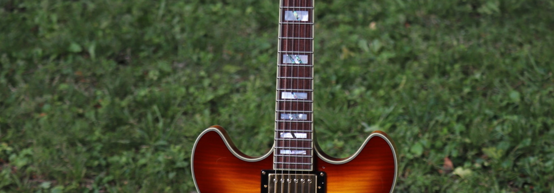 D'Angelico Excel EX-DCTP Semi-Hollow - Iced Tea Sunburst