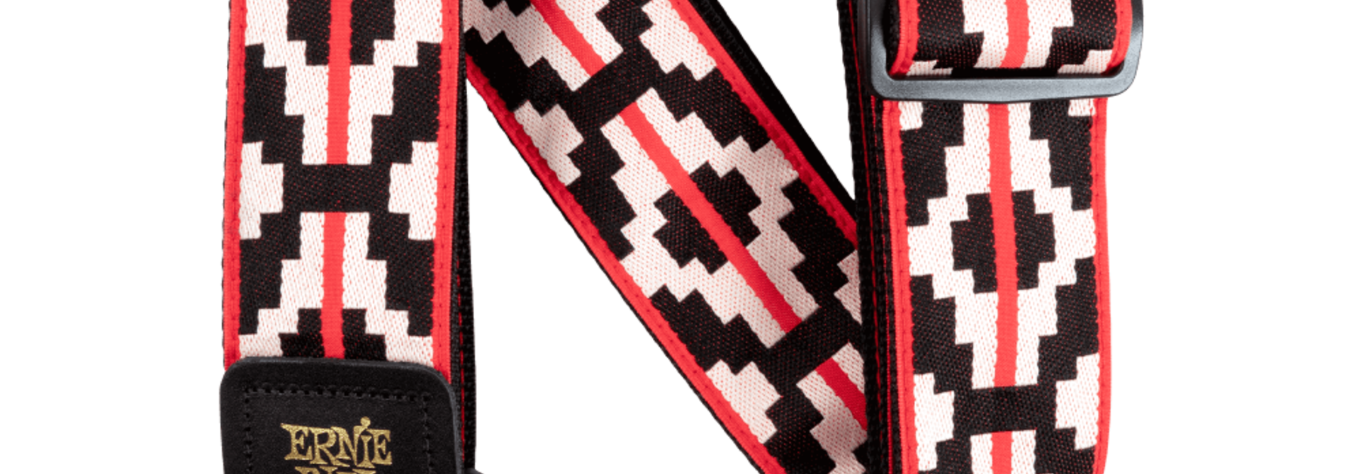 Ernie Ball Ristra Red Jacquard Strap