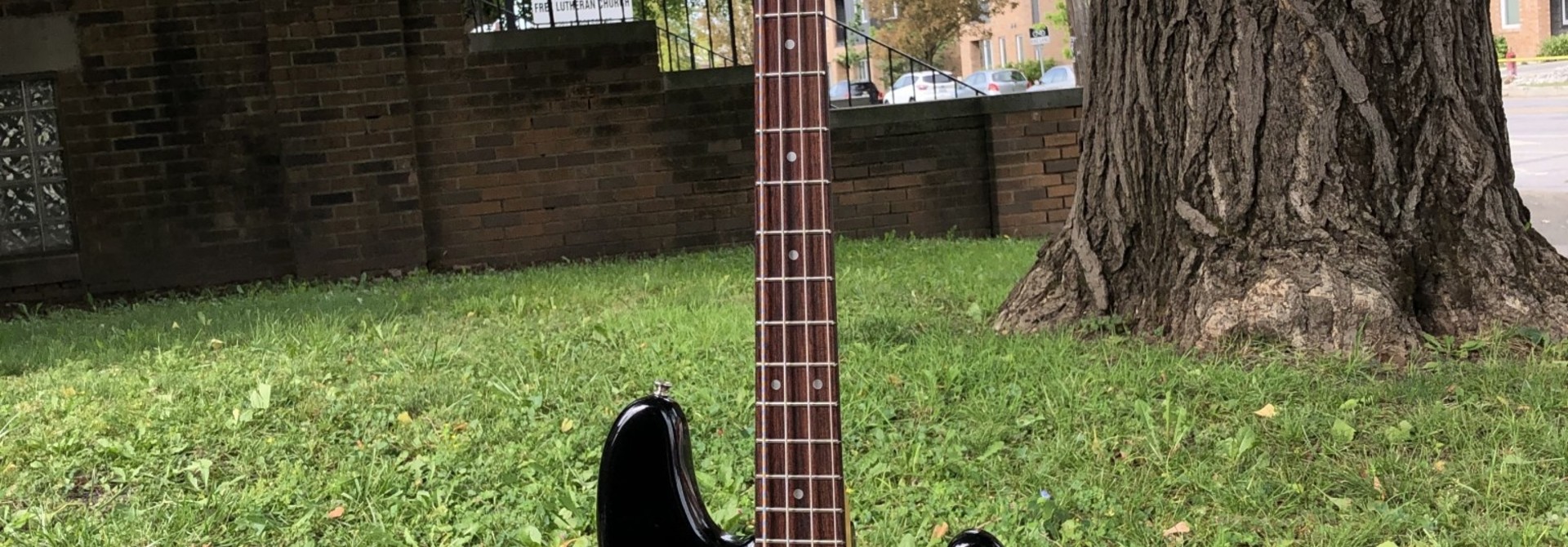 Fender Precision Parts Bass black
